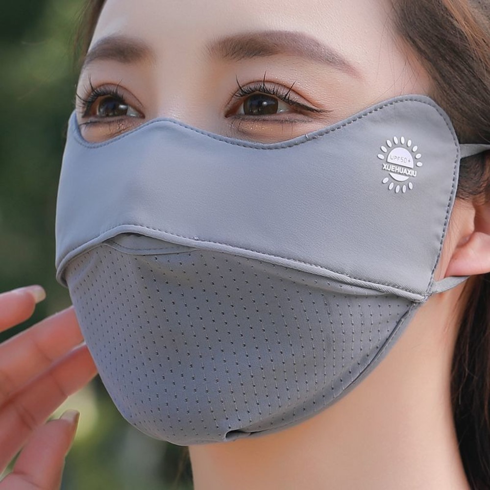 Cloth Face Mask Washable - Новая дышащая маска из ледяного шелка,