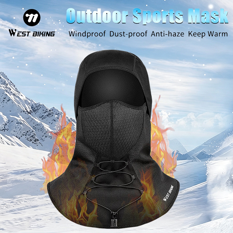 Anti Pollution Mask - Зимняя балаклава WEST BIKING для велоспорта,