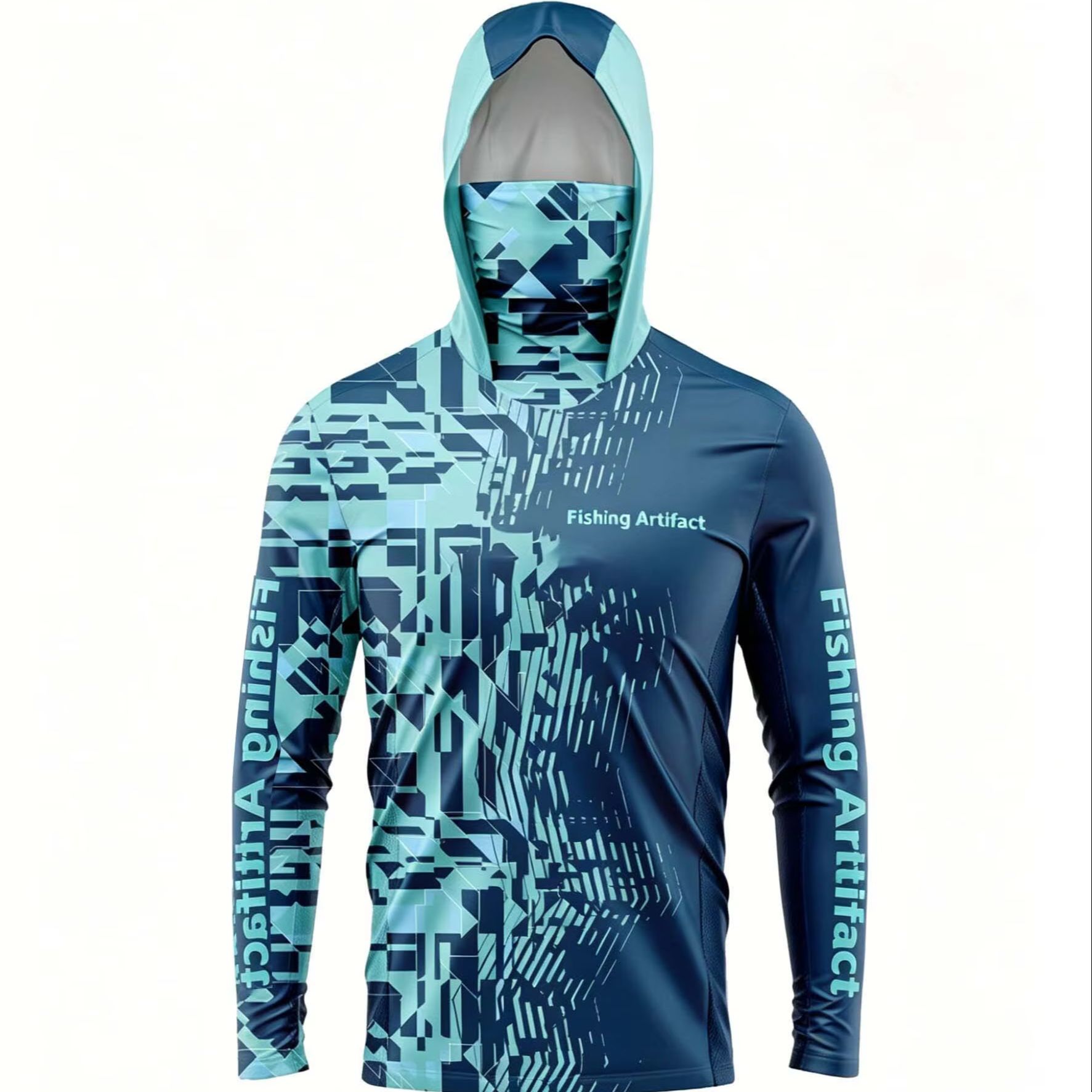 Мужская летняя футболка с капю – обзор и цена Sports Mask Breathable