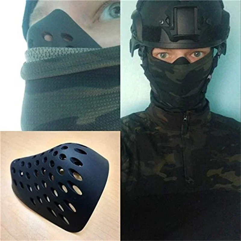 ХэллоуинПоловина лица Ракушка  – обзор и цена Silicone Mask Bracket