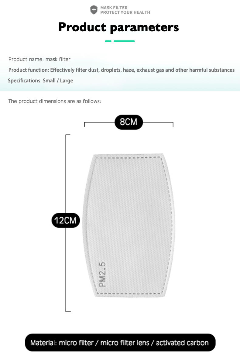 Фильтр для маски PM2.5, легкий – обзор и цена Pm2.5 Filter Insert