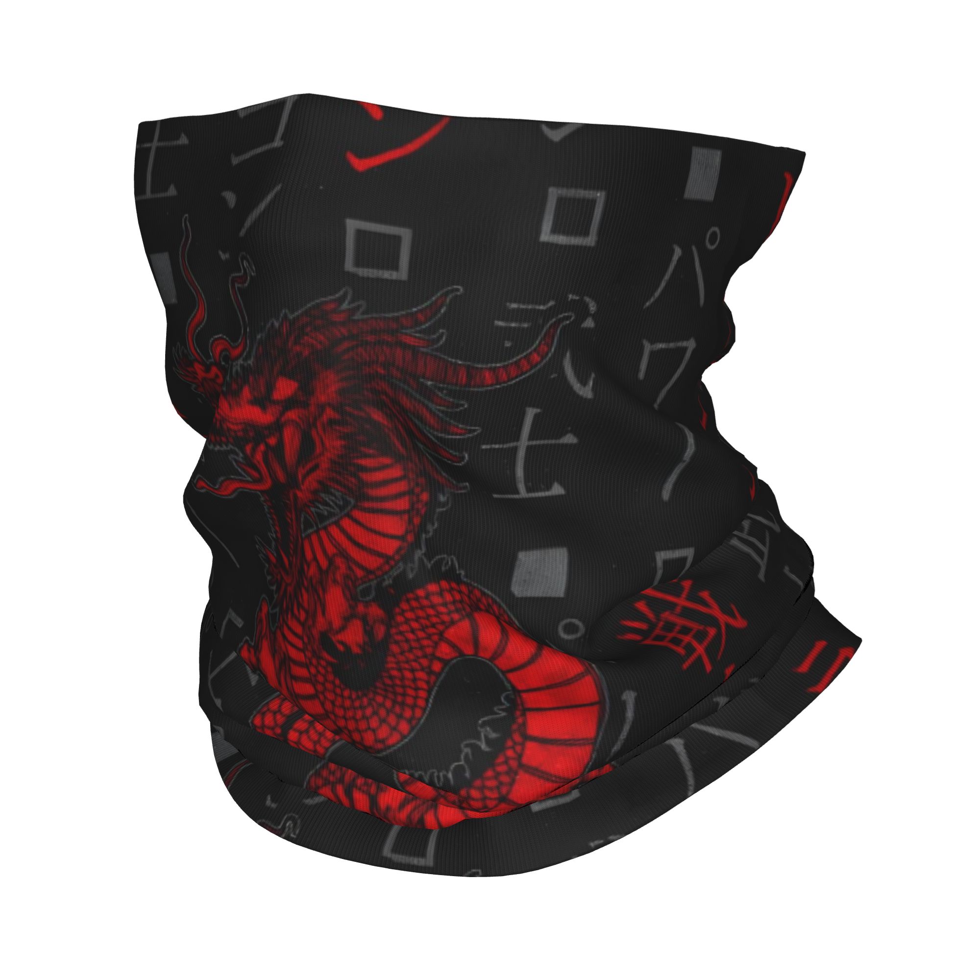 Бандана с изображением красног – обзор и цена Neck Gaiter Face Cover