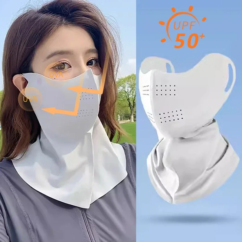 Маска-шарф из ледяного шелка с – обзор и цена Sports Mask Breathable