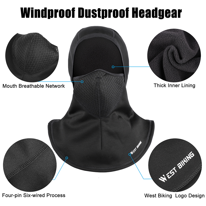 Зимняя балаклава WEST BIKING д – обзор и цена Anti Pollution Mask